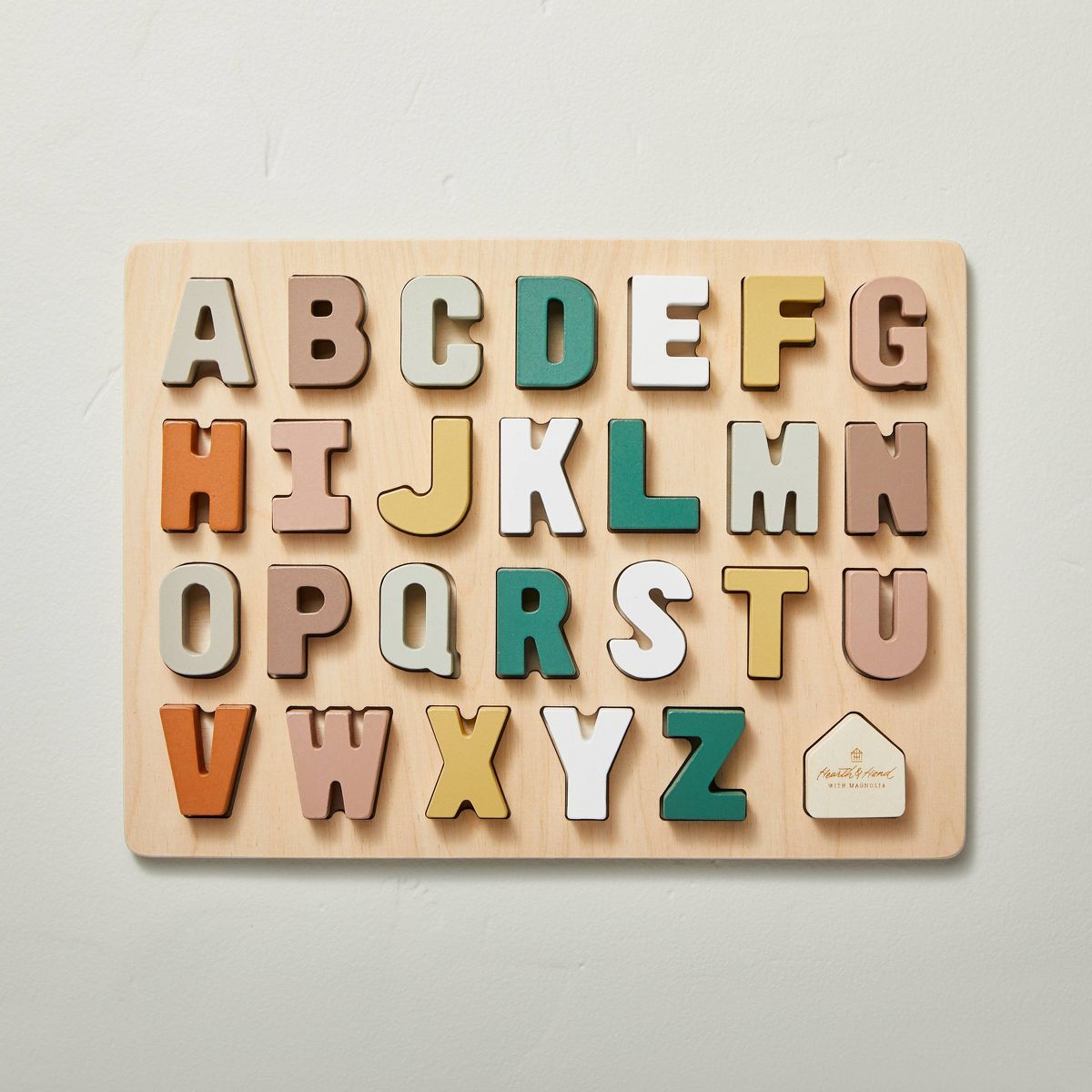 Toy Alphabet Peg Puzzle