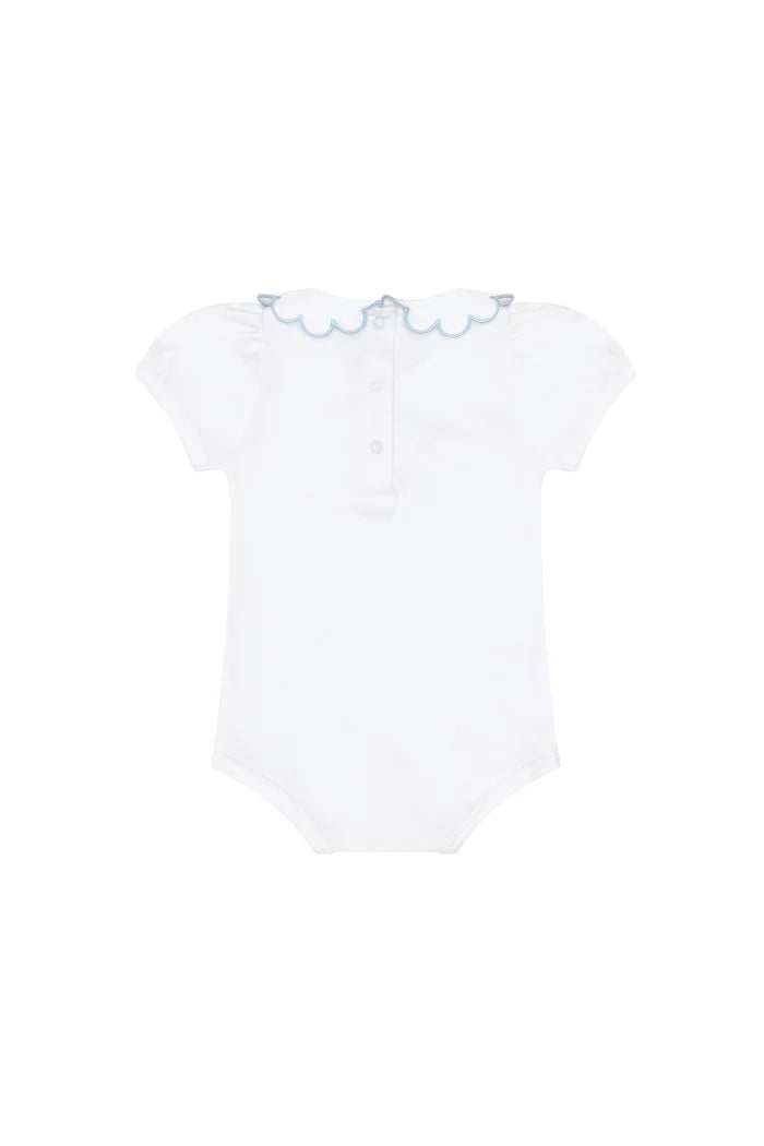 Nella Scallops Short Sleeve Onesie