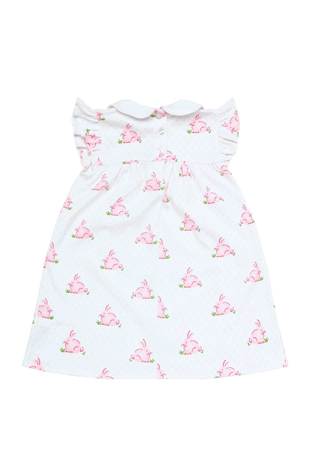 Pink Bunny Ruffle Playtime Dress